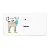 Oh, irre was für ein Jahr Weihnachtsgeschenke Labe (Vorne)