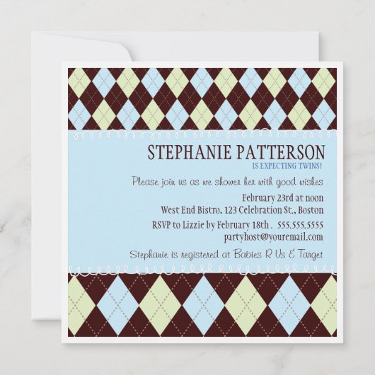 Oh ist es einladung (Rückseite)