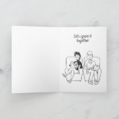 Oh, ist es Valentinstag? Feiertagskarte (Innenseite)