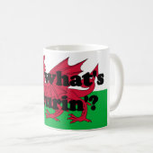 "Oh, ist was occurin"? ' Kaffeetasse (VorderseiteRechts)