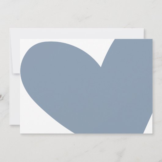 Oh ja, das taten wir, das moderne Hochzeitsempfang Einladung (Rückseite)