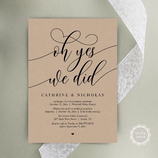 Oh ja, das taten wir, die moderne Rezeption der Sk Einladung