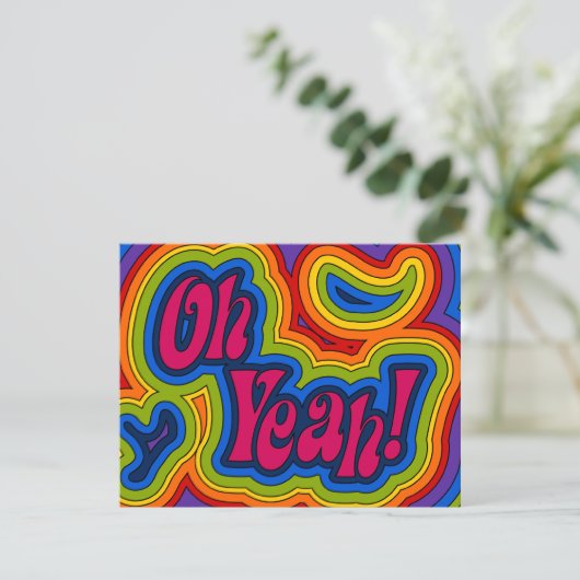 Oh ja! Einladung/Ankündigung Einladung (Stehend Vorderseite)