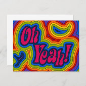 Oh ja! Einladung/Ankündigung Einladung (Vorne/Hinten)