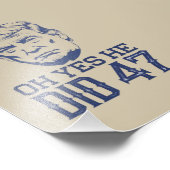 Oh ja, er tat 47 Trump 2024 Fotodruck (Ecke)