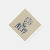 Oh ja, er tat 47 Trump 2024 Serviette (Ecke)