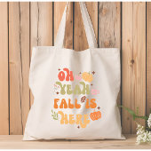 Oh ja Fall hier Zitat Tragetasche