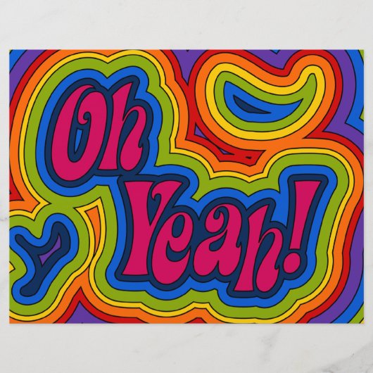 Oh ja! Flyer (Vorne)