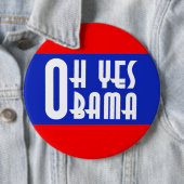 Oh ja Obama Button (Beispiel)