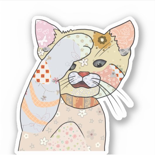 Oh je aufkleber (Vorderseite)