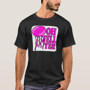 Oh Jell Ja Spaßige Qualle Cartoon T-Shirt
