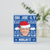 OH JOE-LY NIGHT POSTKARTE (Stehend Vorderseite)