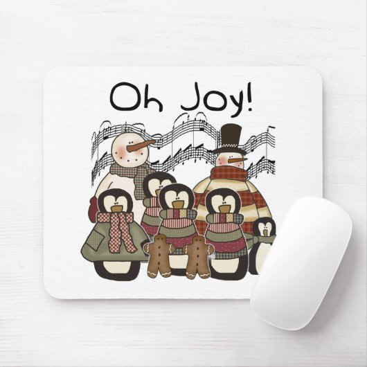 Oh Joy Christmas Mousepad (Mit Mouse)