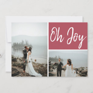 Oh Joy Custom Multiple Foto Weihnachtskarte Feiertagskarte