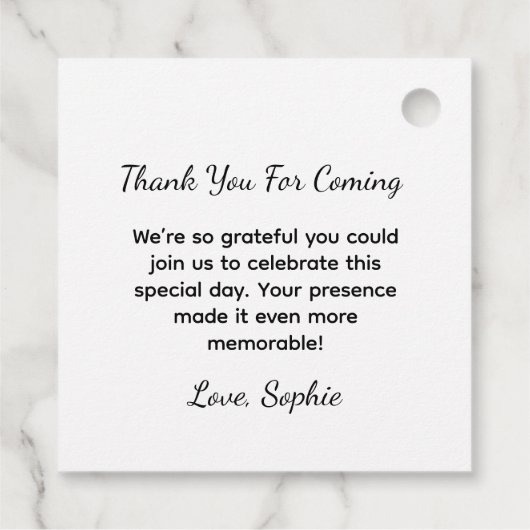 Oh Junge, Abenteuer wartet, Blau Geschenkanhänger (Rückseite)