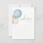 Oh Junge! Anzeigetafel für Wasserfarben Dankeskarte (Vorderseite)