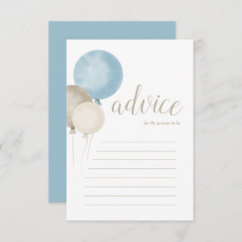 Oh Junge! Anzeigetafel für Wasserfarben Dankeskarte