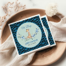 Oh Junge! Baby Giraffe Baby Dusche