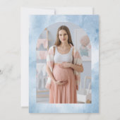 Oh Junge Baby Shower Einladung (Rückseite)