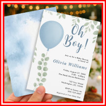 Oh Junge Baby Shower