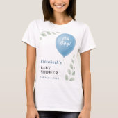 Oh Junge Baby Shower T-Shirt (Vorderseite)