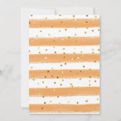 Oh, Junge ein wenig Pumpkin Baby Dusche Einladung (Rückseite)