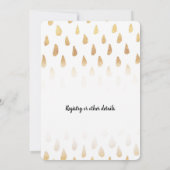 Oh Junge, es ist eine Sprinkle-Baby-Dusche Einladu Einladung (Rückseite)