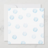 Oh Junge!Kinderdusche Einladung (Rückseite)