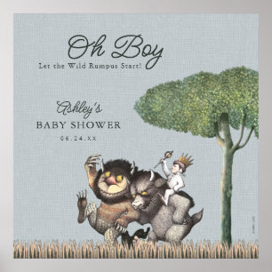 Oh Junge! Lass den wilden Tumult beginnen Baby S Poster