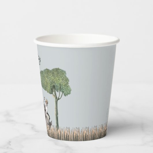 Oh Junge! Lass des Wilden Rumpus Start | Babydusch Pappbecher (Rückseite)