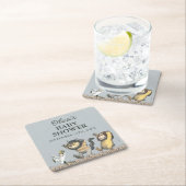 Oh Junge! Lass des Wilden Rumpus Start | Babydusch Rechteckiger Pappuntersetzer (Vor Ort)