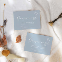 Oh Junge Minimalistische moderne Babydusche Windel Begleitkarte