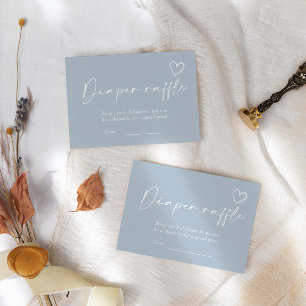 Oh Junge Minimalistische moderne Babydusche Windel Begleitkarte