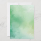 Oh Junge niedlich Safari Dschungel Tier Junge Dusc Einladung (Rückseite)