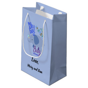 Oh Junge! Oh Baby! Kleiner blauer Elefant Baby Sho Kleine Geschenktüte