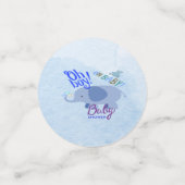 Oh Junge, seine Babydusche Konfetti (Klein Vorderseite)