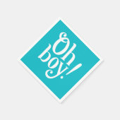 Oh, Junge! Serviette (Ecke)