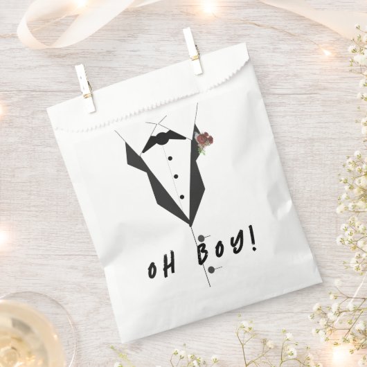 Oh Junge! Smoking Geschenktütchen (Ausgeschnitten)