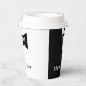 Oh Junge! Tuxedo Babydusche Pappbecher (Rechts)