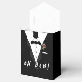 Oh Junge! Tuxedo Favor Box Geschenkschachtel (Geöffnet)