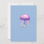 Oh Junge unter dem Meer Babydusche Einladung (Rückseite)