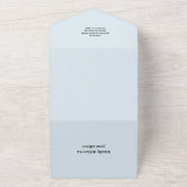 Oh Junge unter der Meeresdusche All In One Einladung (Außenbereich)