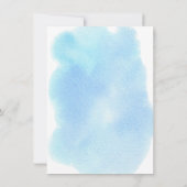 Oh Junge unter der Meeresdusche Einladung (Rückseite)