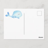 Oh Junge unter der Sea Baby Dusche Danke Postkarte (Rückseite)