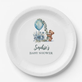 Oh Junge! Wir können Babydusche frühzeitig abwarte Pappteller