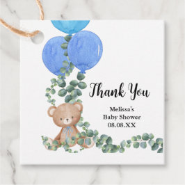 Oh Junge, wir können frühes Warten Balloon Eukalyp Geschenkanhänger