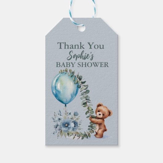 Oh Junge! Wir können Ihnen danken Geschenkanhänger (Vorderseite)