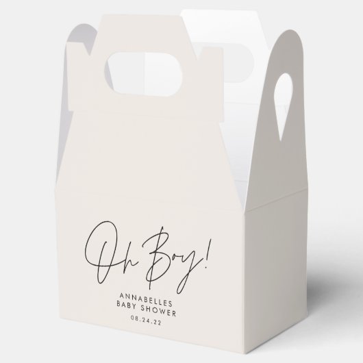 oh-Jungs-Duschskripte Geschenkschachtel (Geöffnet)