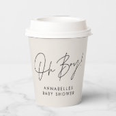 oh-Jungs-Duschskripte Pappbecher (Rückseite)