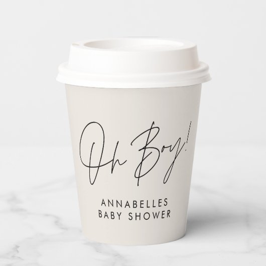 oh-Jungs-Duschskripte Pappbecher (Rückseite)